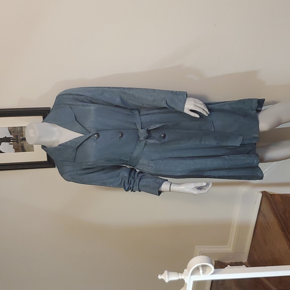 Dennis Basso Jaquard Woven Duster/Dress